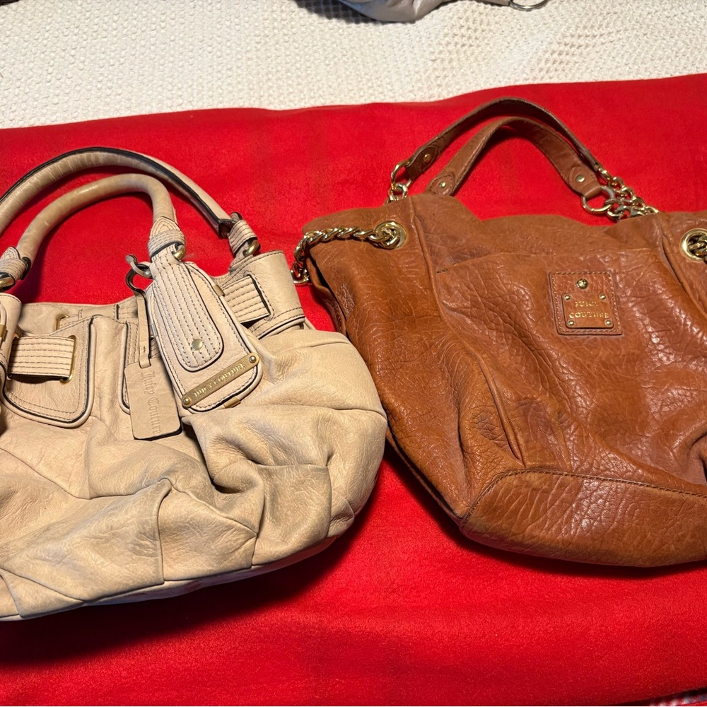 2-for-1 priced to sell! Juicy Couture Hobo Bags
